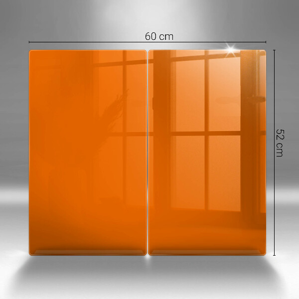 Protection plaque induction couleur orange