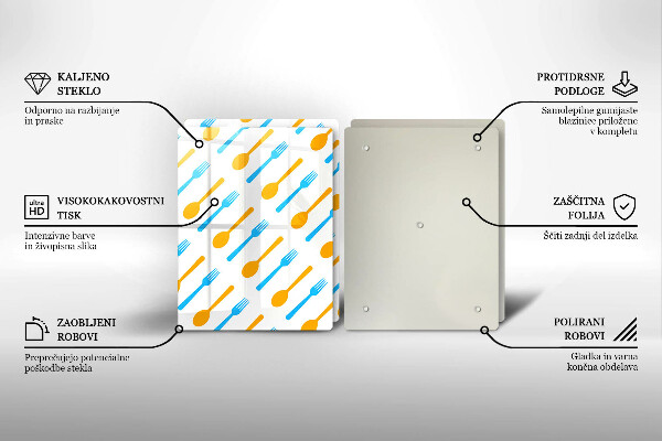 Cache plaque de cuisson Fourchettes et cuillères