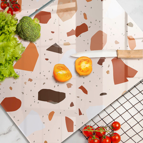 Protection plaque induction Grès décoratif