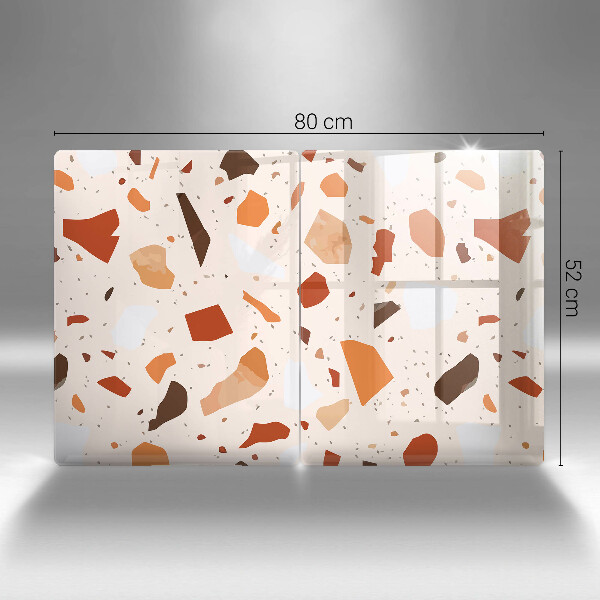 Protection plaque induction Grès décoratif