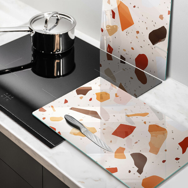 Protection plaque induction Grès décoratif