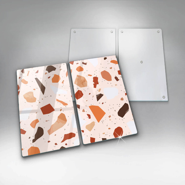 Protection plaque induction Grès décoratif