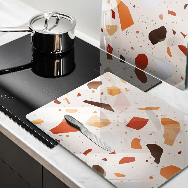 Protection plaque induction Grès décoratif