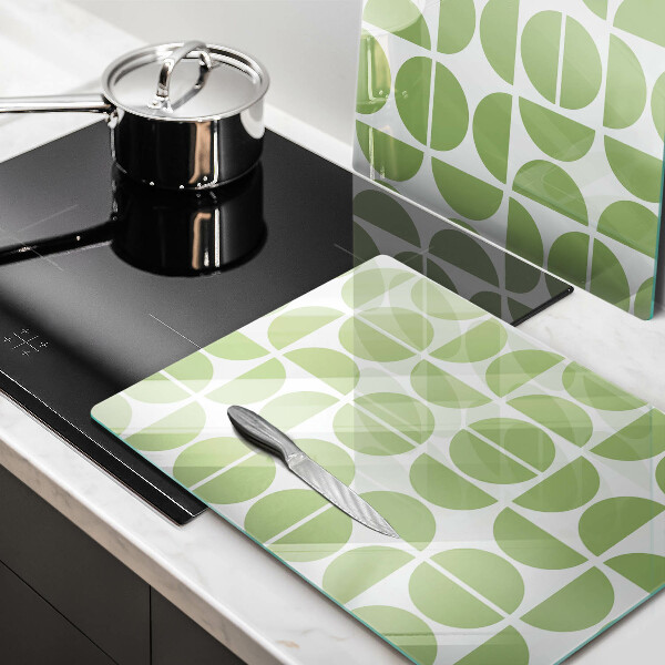 Cache plaque de cuisson Modèle de formes bohèmes