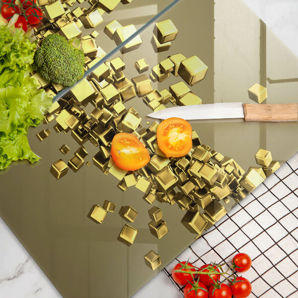 Cache plaque de cuisson Géométrie 3D abstraite