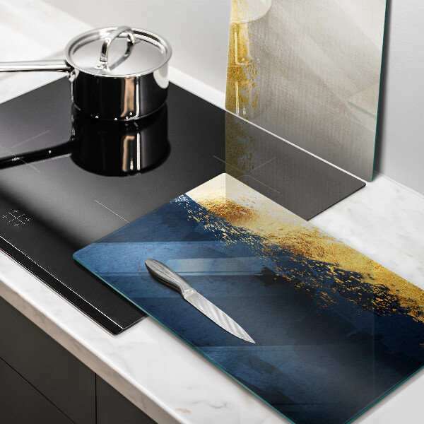 Cache plaque de cuisson Abstraction de l'or