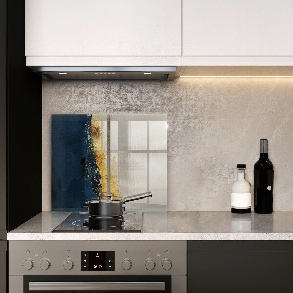 Cache plaque de cuisson Abstraction de l'or