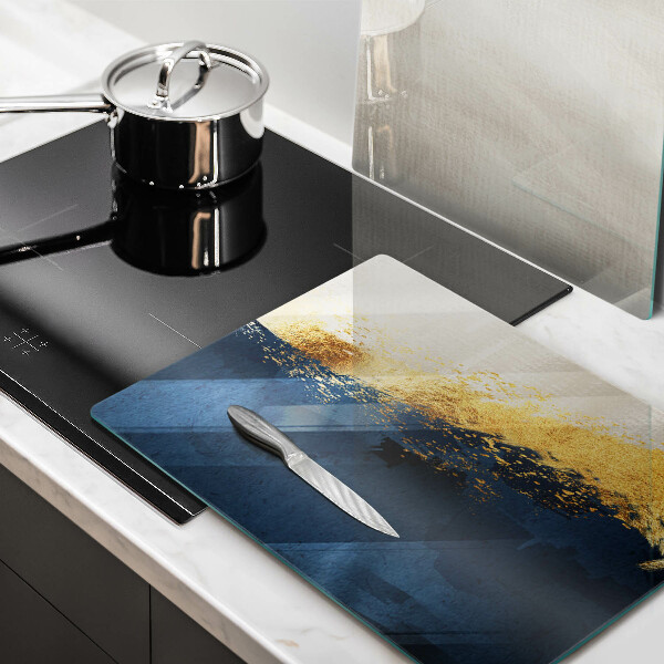 Cache plaque de cuisson Abstraction de l'or