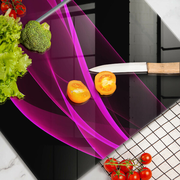 Cache plaque de cuisson Abstraction rose