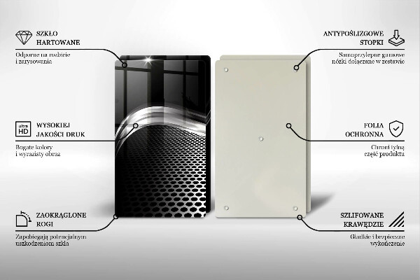 Cache plaque de cuisson Structure métallique