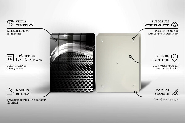 Cache plaque de cuisson Structure métallique