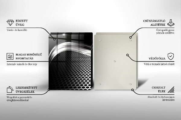 Cache plaque de cuisson Structure métallique