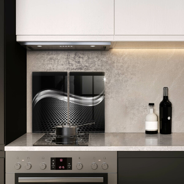 Cache plaque de cuisson Structure métallique