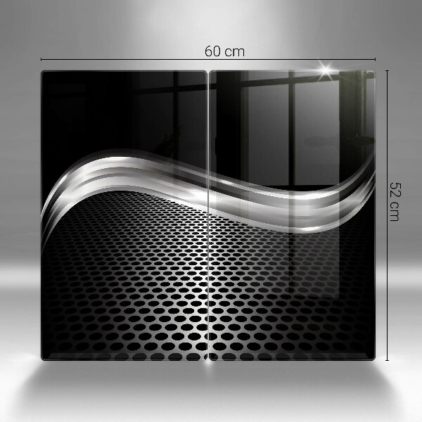 Cache plaque de cuisson Structure métallique