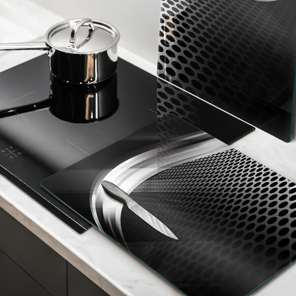 Cache plaque de cuisson Structure métallique