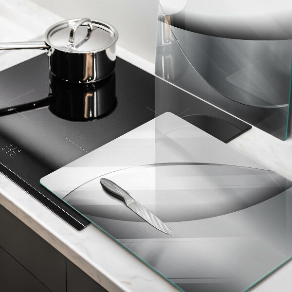 Cache plaque de cuisson Conception de lignes abstraites