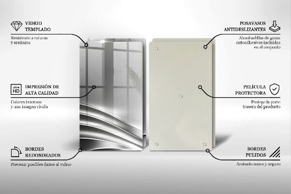 Cache plaque de cuisson Structure métallique