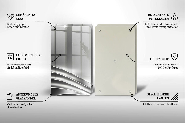 Cache plaque de cuisson Structure métallique