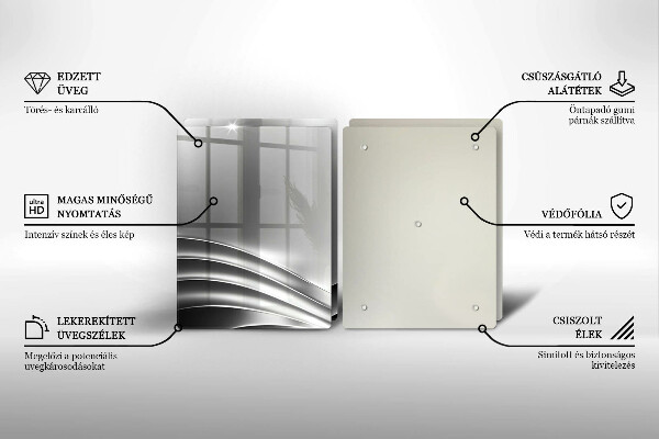 Cache plaque de cuisson Structure métallique