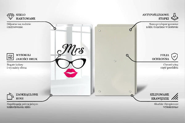 Cache plaque de cuisson Mrs Mr