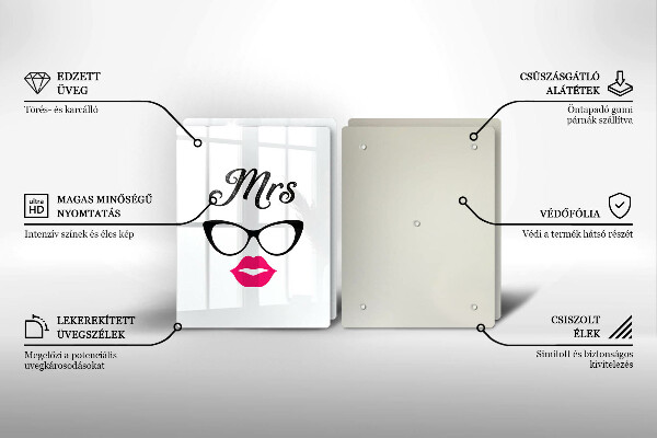 Cache plaque de cuisson Mrs Mr