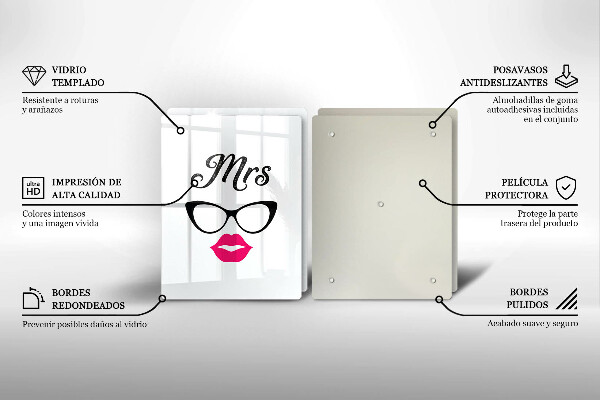 Cache plaque de cuisson Mrs Mr