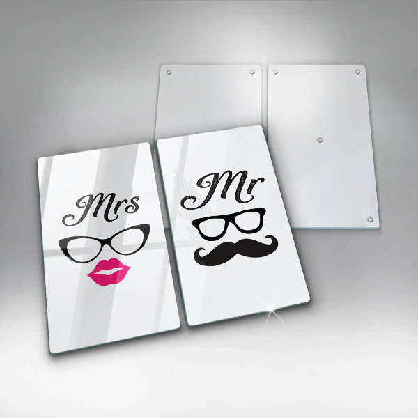 Cache plaque de cuisson Mrs Mr