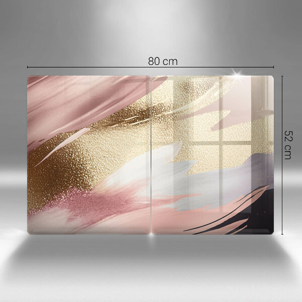 Protection plaque induction Taches pastel