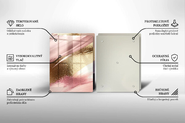 Protection plaque induction Taches pastel