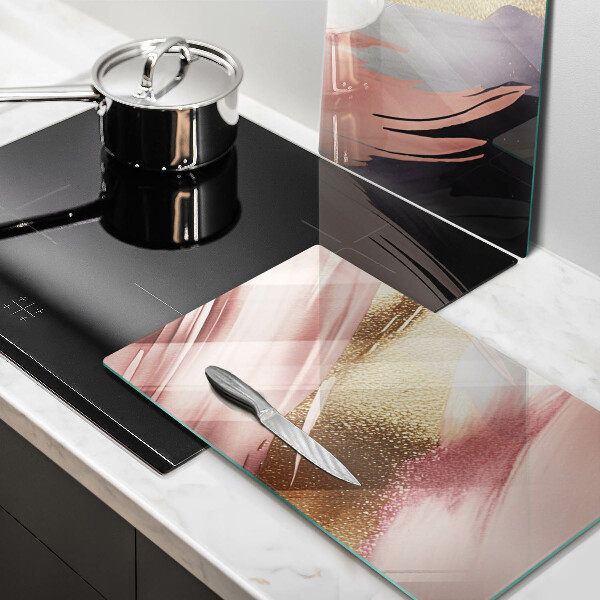 Protection plaque induction Taches pastel