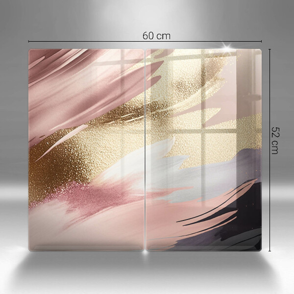 Protection plaque induction Taches pastel