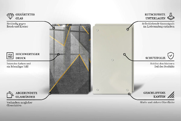 Protection plaque induction Formes pointues