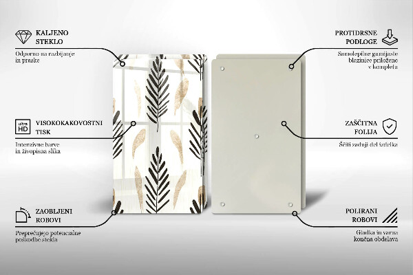 Protection plaque induction Plantes bohèmes