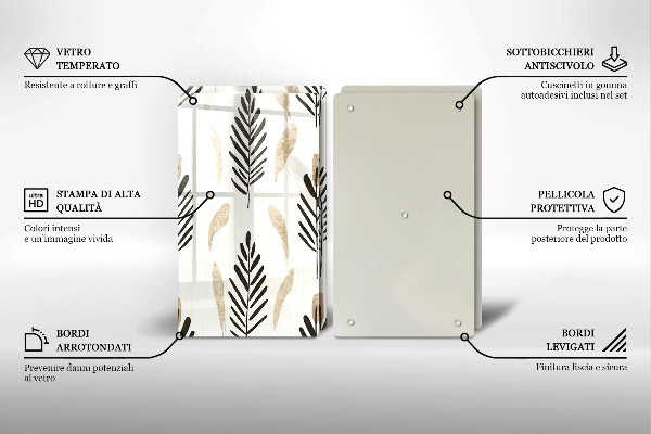 Protection plaque induction Plantes bohèmes