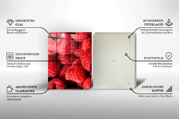 Protection plaque induction Framboise