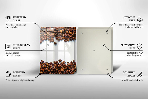 Protection plaque induction Grains de café