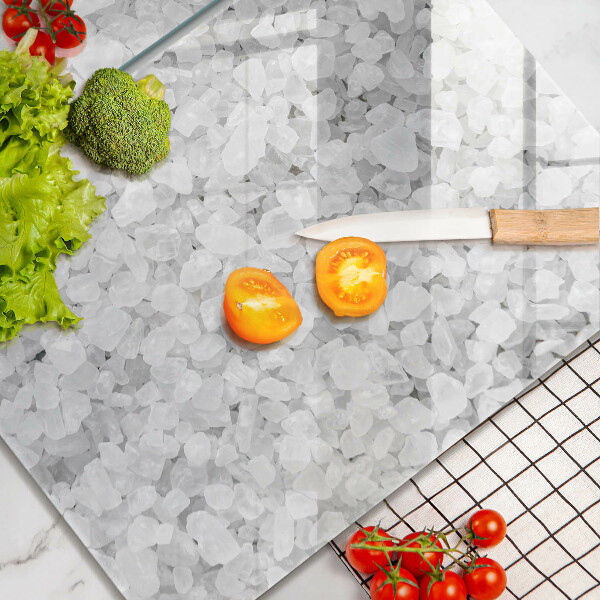 Protection plaque induction Cristaux de sel