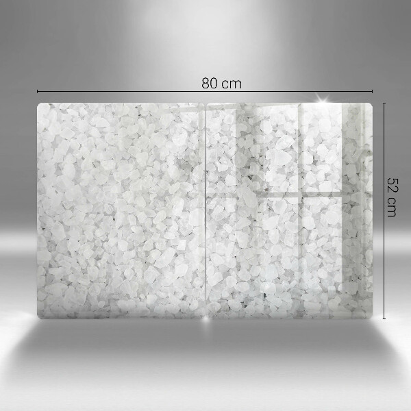 Protection plaque induction Cristaux de sel