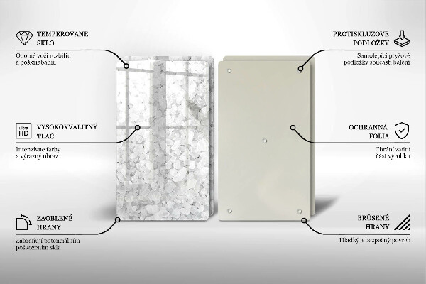 Protection plaque induction Cristaux de sel