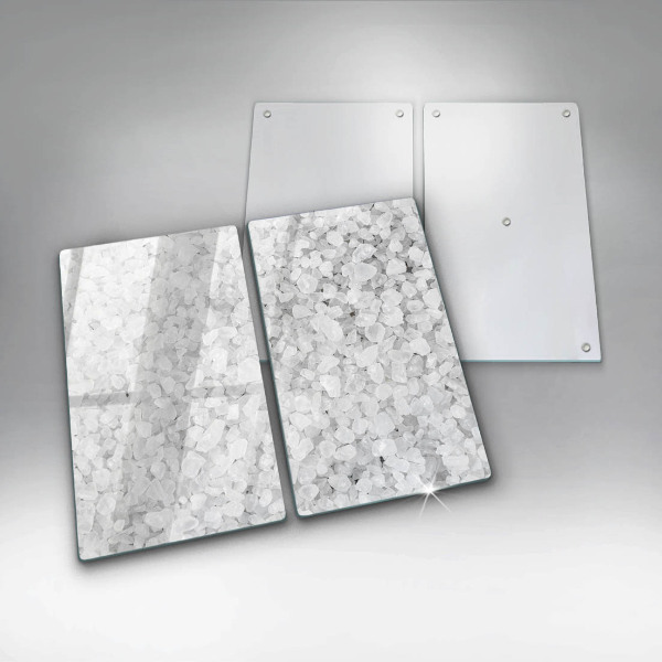 Protection plaque induction Cristaux de sel