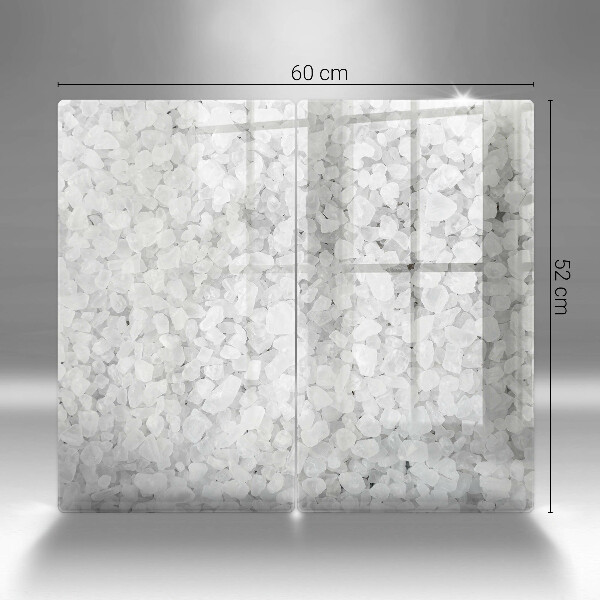 Protection plaque induction Cristaux de sel