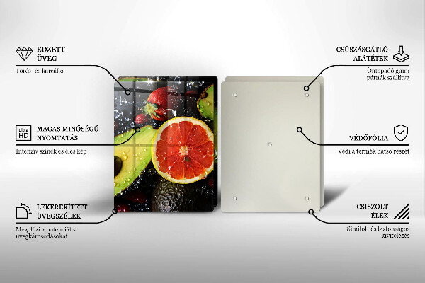 Protection plaque induction Fruits et légumes