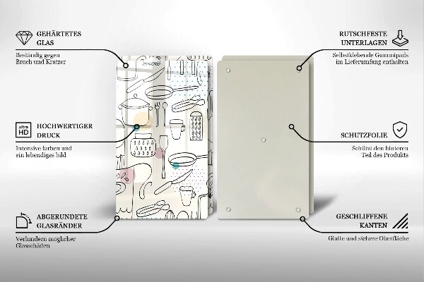 Protection plaque induction Accessoires de cuisine