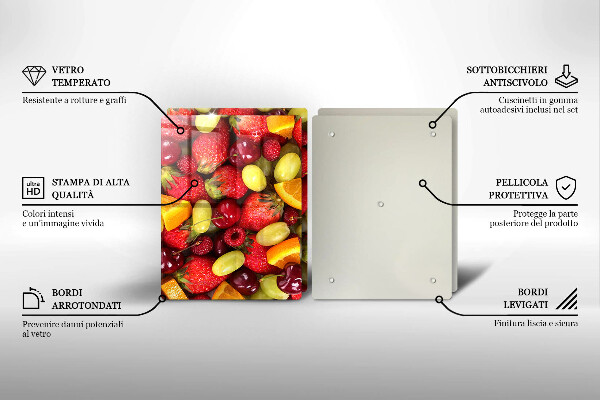 Protection plaque induction Fruits d'été