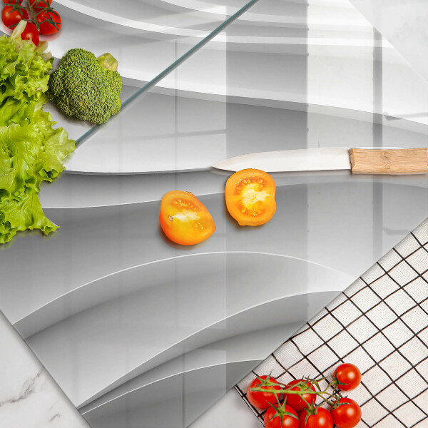 Protection plaque induction Lignes géométriques