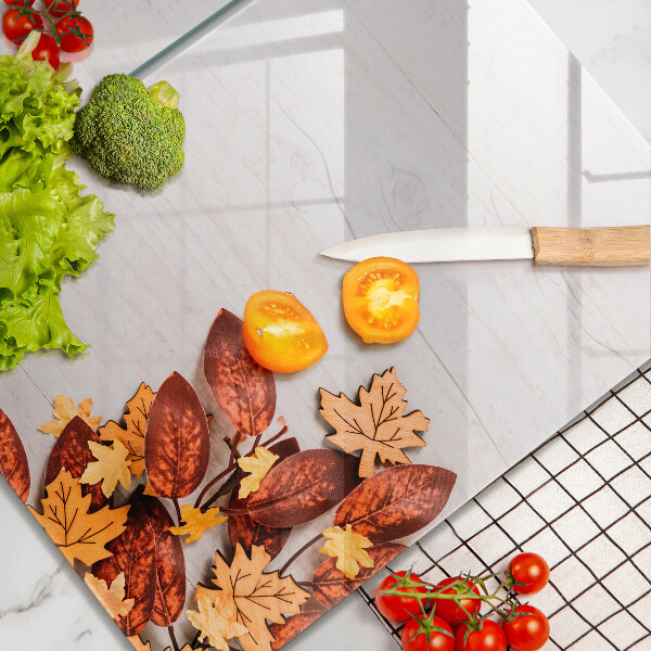 Protection plaque induction Feuilles d'automne