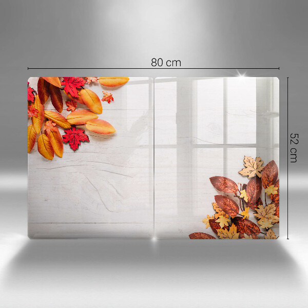 Protection plaque induction Feuilles d'automne