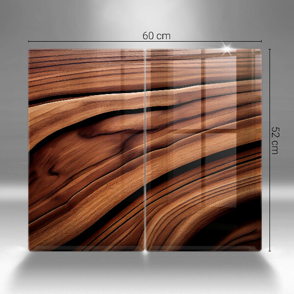 Protection plaque induction Structure bois