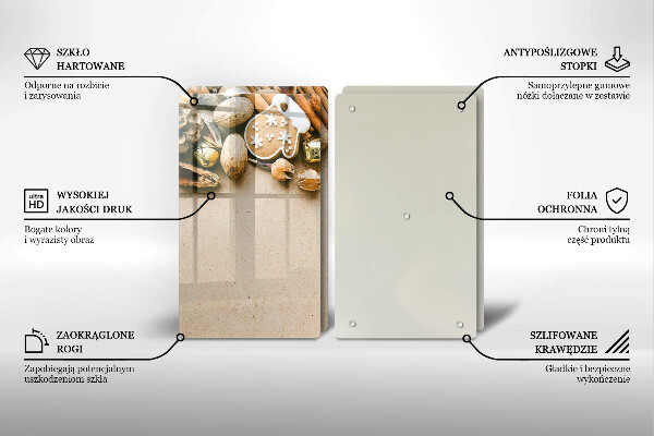 Protection plaque induction décorations de Noël