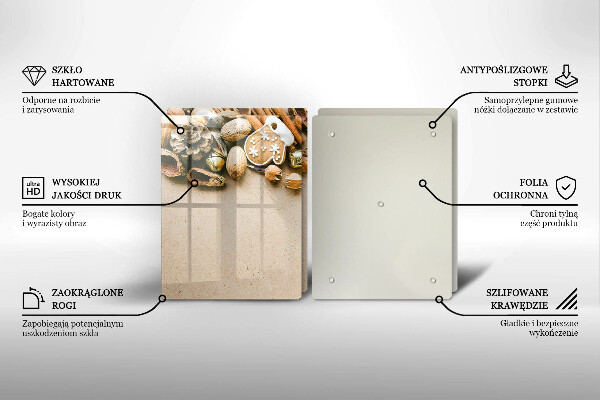 Protection plaque induction décorations de Noël